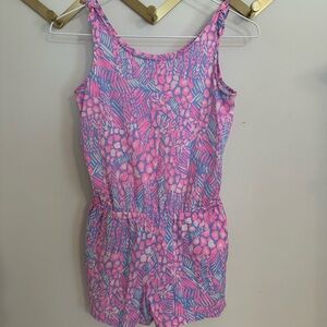 Lilly Pulitzer girls romper size large 8/10